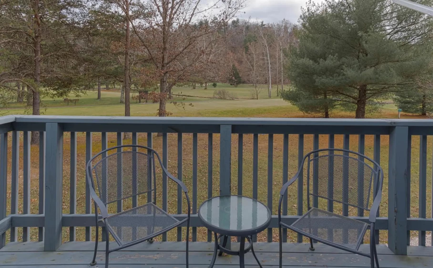 Porch at Chalet High Resort